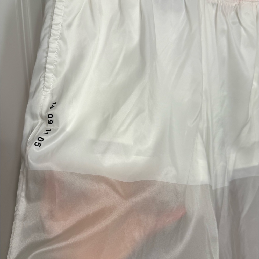 😎Women’s Nike Tech Pack white transparent active joggers pants Medium M NEW NWT - Picture 7 of 10